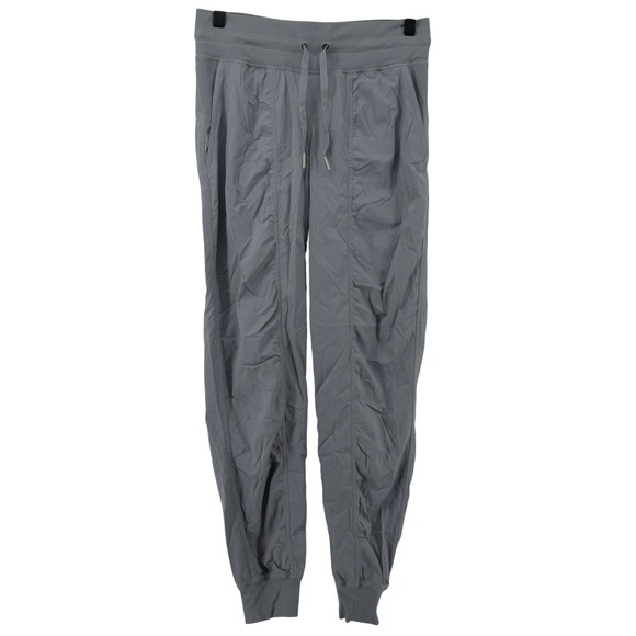 Lululemon Dance Studio Mid-Rise Jogger‎ Full Length Rhino Grey Women 4 Pockets - Picture 1 of 5
